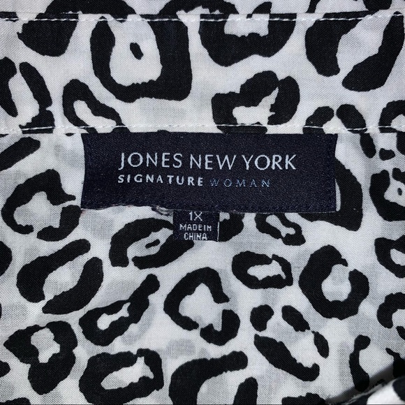 Jones New York Signature Cotton Top - Picture 3 of 5